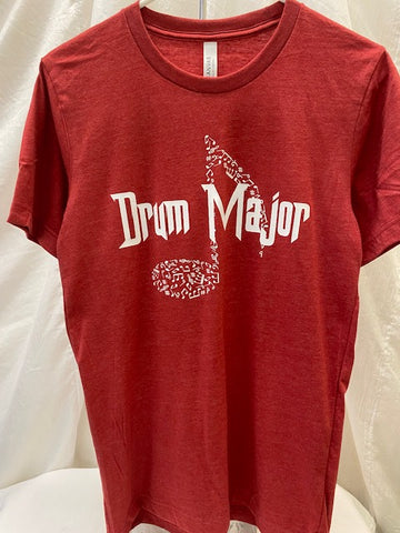Drum Major Canvas Red Tee