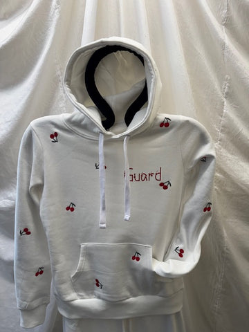 Guard Ivory Cherry Hoodie