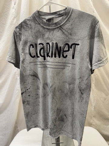 Clarinet Grey Tie Dye Tee