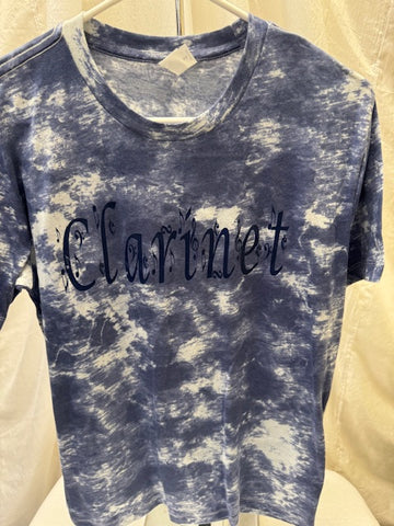 Clarinet Tie Dye Tee