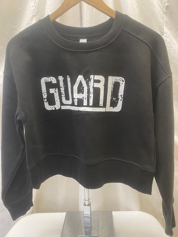 Guard Crop Crew Neck Sweatshirt