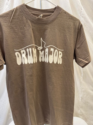 Drum Major Faded Brown Tee