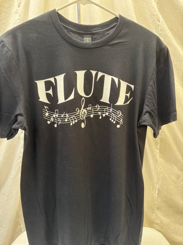 Flute Black Music Tee 2025
