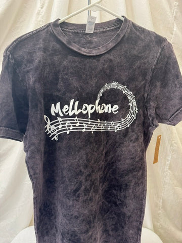 Mellophone Mineral Wash Black Tee