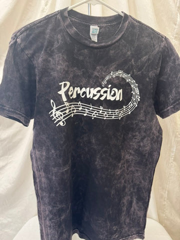 Percussion Mineral Wash Black Tee