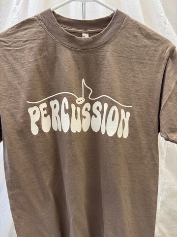 Percussion Faded Brown Tee