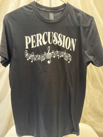 Percussion Black Music Tee 2025