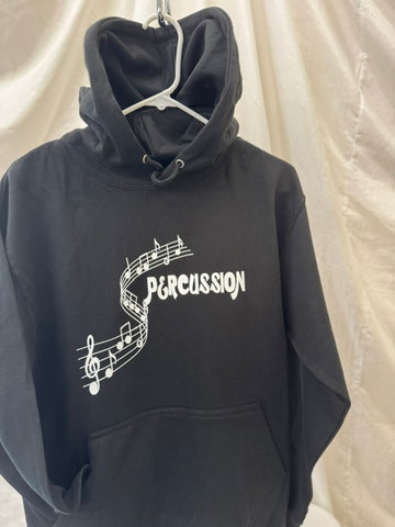 Percussion Black Music Hoodie