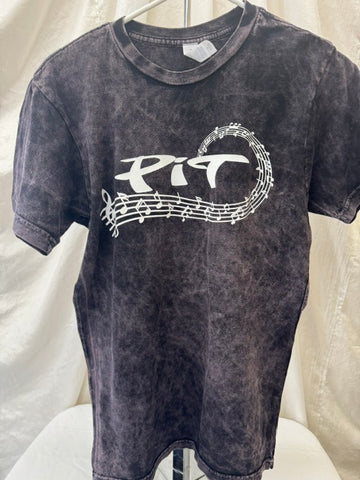 Pit Mineral Wash Black Tee