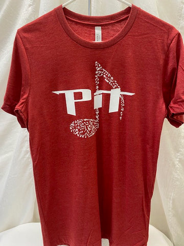 Pit Canvas Red Tee