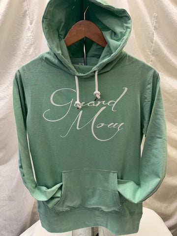 Guard Mom Seafoam Long Sleeve Hooded Tee