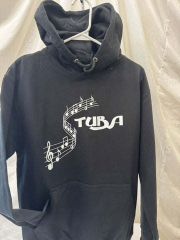 Tuba Black Music Hoodie